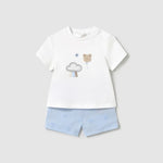 4-piece newborn shorts set Ref.  25-01609-015