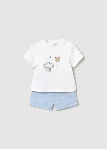 4-piece newborn shorts set Ref.  25-01609-015
