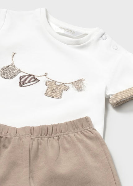 4-piece newborn shorts set Ref.  25-01610-027