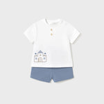 4-piece newborn shorts set Ref.  25-01610-027