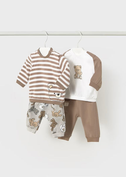 4-piece newborn long pants set Ref.  25-01612-062