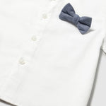Baby Bermuda shorts and shirt set with bow tie Ref.  25-01250-033