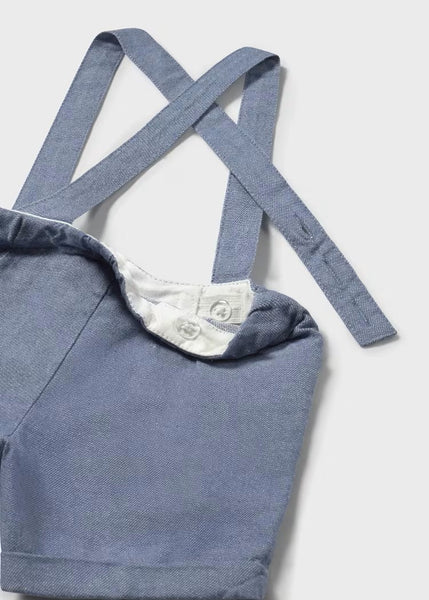 Baby Bermuda shorts and shirt set with bow tie Ref.  25-01250-033