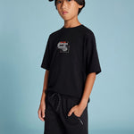 Bermuda shorts and t-shirt set with back print for boys Ref.  25-06681-019