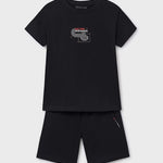Bermuda shorts and t-shirt set with back print for boys Ref.  25-06681-019