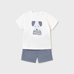 Baby dog shorts and t-shirt set Ref.  25-01252-036