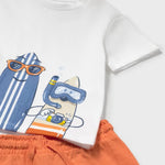 Baby surf shorts and t-shirt set Ref.  25-01656-024