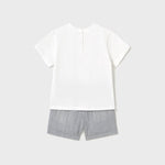 Baby shark shorts and t-shirt set Ref.  25-01253-036