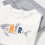 Baby shark shorts and t-shirt set Ref.  25-01253-036