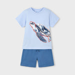 Boy Turtle T-Shirt and Shorts Set Ref. 25-3609-023