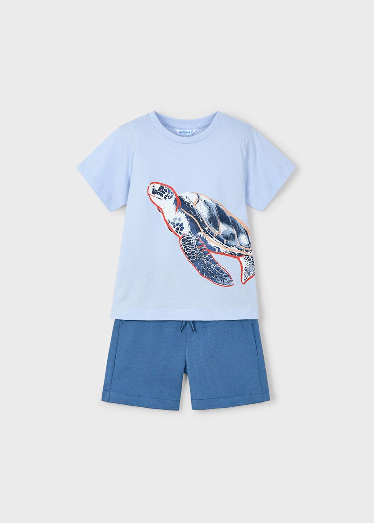 Boy Turtle T-Shirt and Shorts Set Ref. 25-3609-023