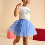 Girl's tulle skirt and t-shirt set Ref.  25-3946-049