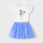 Girl's tulle skirt and t-shirt set Ref.  25-3946-049