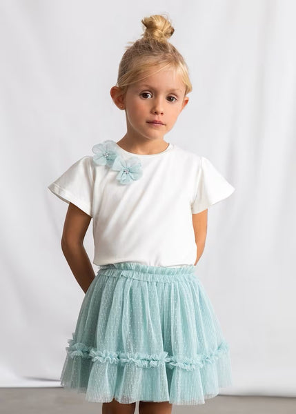 tulle skirt and t-shirt set for girls Ref.  26-3946-80