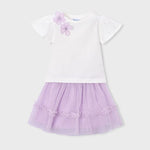 tulle skirt and t-shirt set for girls Ref.  26-3946-81