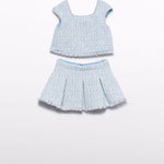 Tweed skirt set for girls Ref.  26-5059-11