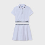 Girl's skirt and polo shirt set Ref.  25-06988-030