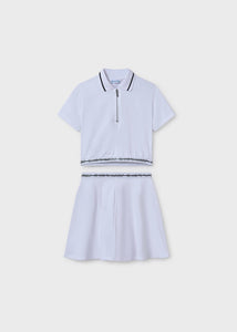Girl's skirt and polo shirt set Ref.  25-06988-030