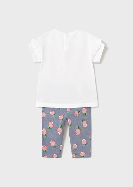 Printed legging and baby t-shirt set Ref.  25-01739-038