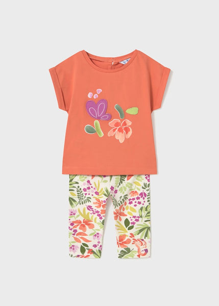 Printed legging and baby t-shirt set Ref.  25-01738-034