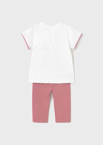 Plain legging and baby t-shirt set Ref.  25-01736-069