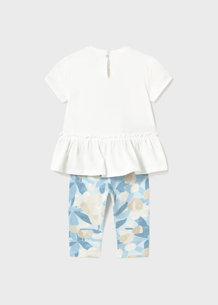 Baby leggings and ruffled t-shirt set Ref.  25-01735-029