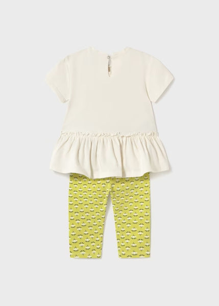 Baby leggings and ruffled t-shirt set Ref.  25-01735-029