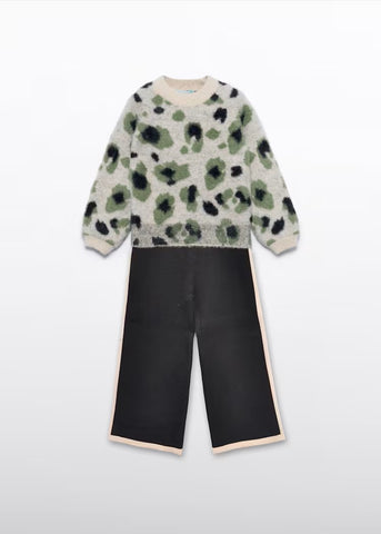 Leopard print pants set for girls Ref.  15-5733-01