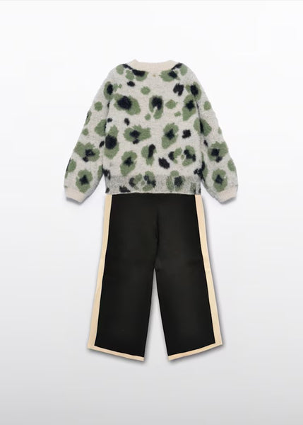Leopard print pants set for girls Ref.  15-5733-01