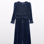 sparkly pleated knit trouser set for girls Ref.  15-5731-04