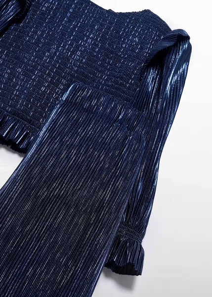 sparkly pleated knit trouser set for girls Ref.  15-5731-04