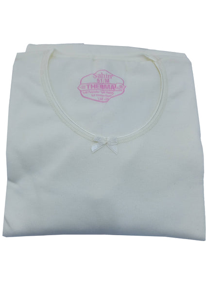 Women's Black Long Sleeve V Neck Thermal Underwear 30275/30306