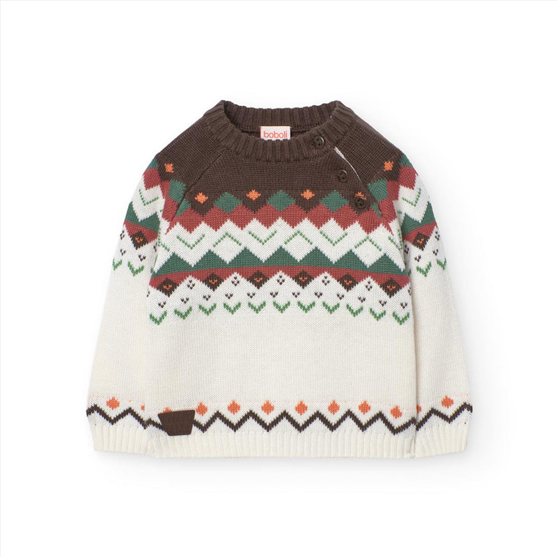 BOBOLI Long sleeve knitted sweater339083