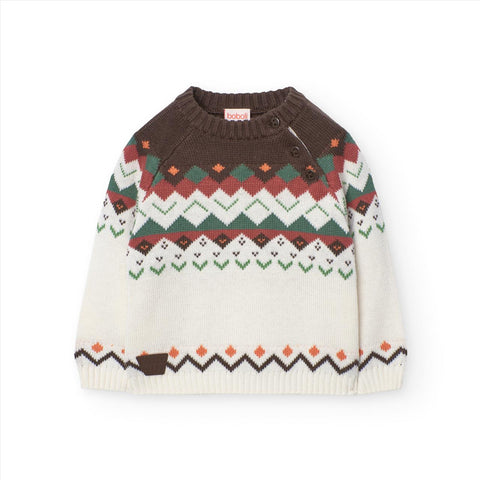 BOBOLI Long sleeve knitted sweater339083