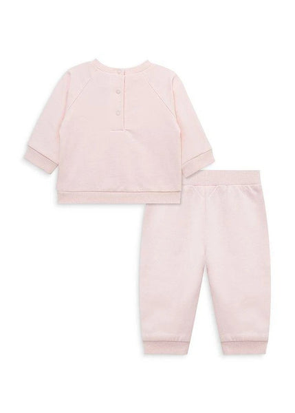 Girls' Floral Shine Active Sweatshirt & Pants Set - Baby 25-16398
