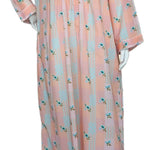 Women's long-sleeved cotton dress with zipper 25-28-B-1
