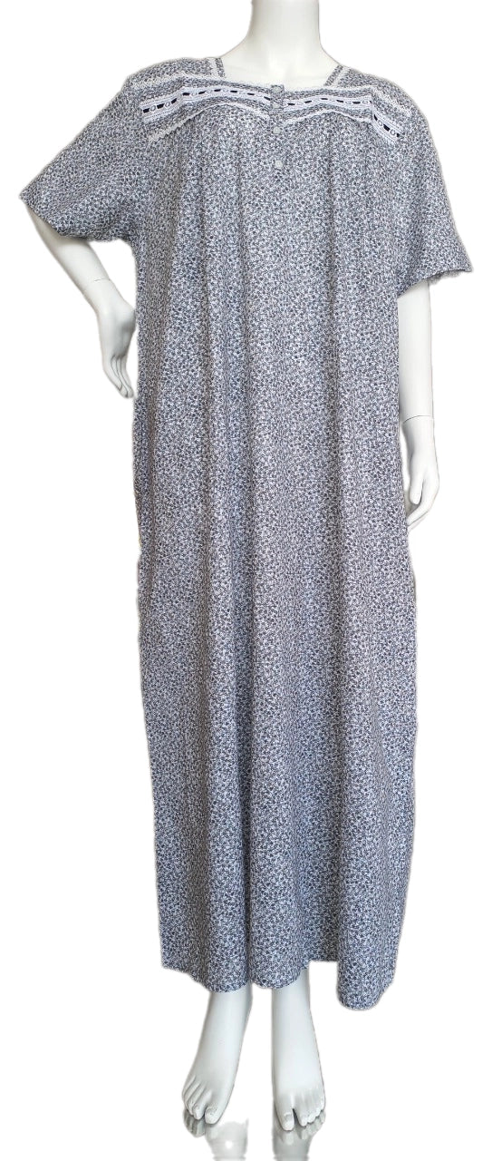 Women's half-sleeve cotton dress 25-24-A-3