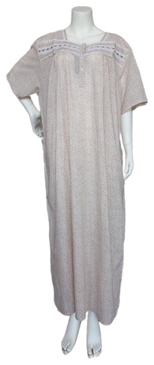 Women's half-sleeve cotton dress 25-24-A-1