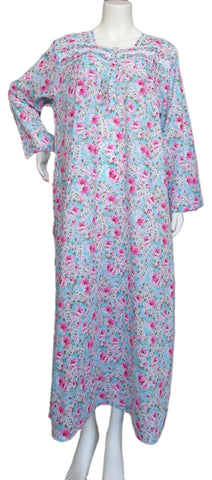 Women's long-sleeved cotton dress 25-36-B-2