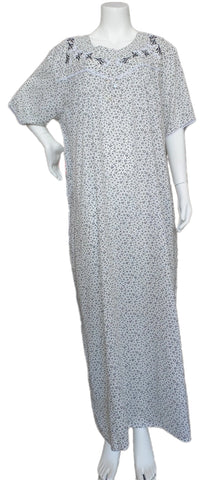 Women's half-sleeve cotton dress 25-34-A-1