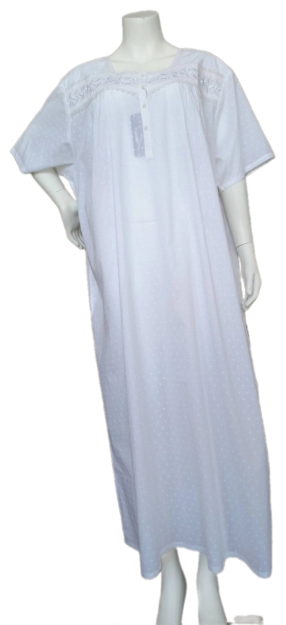 Women's half-sleeve cotton dress 25-32-A-2