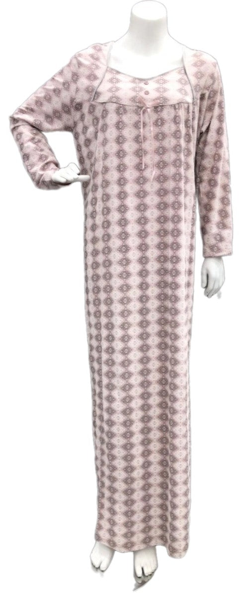 Women's long-sleeved cotton dress PUDRA 1515