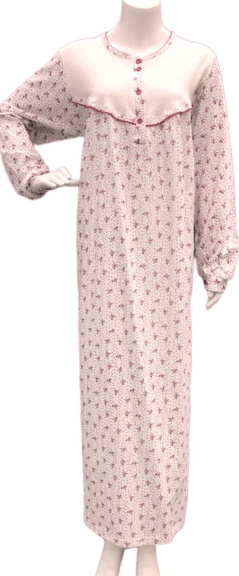 Women's long-sleeved cotton dress 806