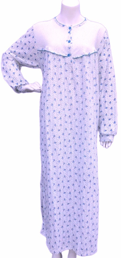 Women's long-sleeved cotton dress 806