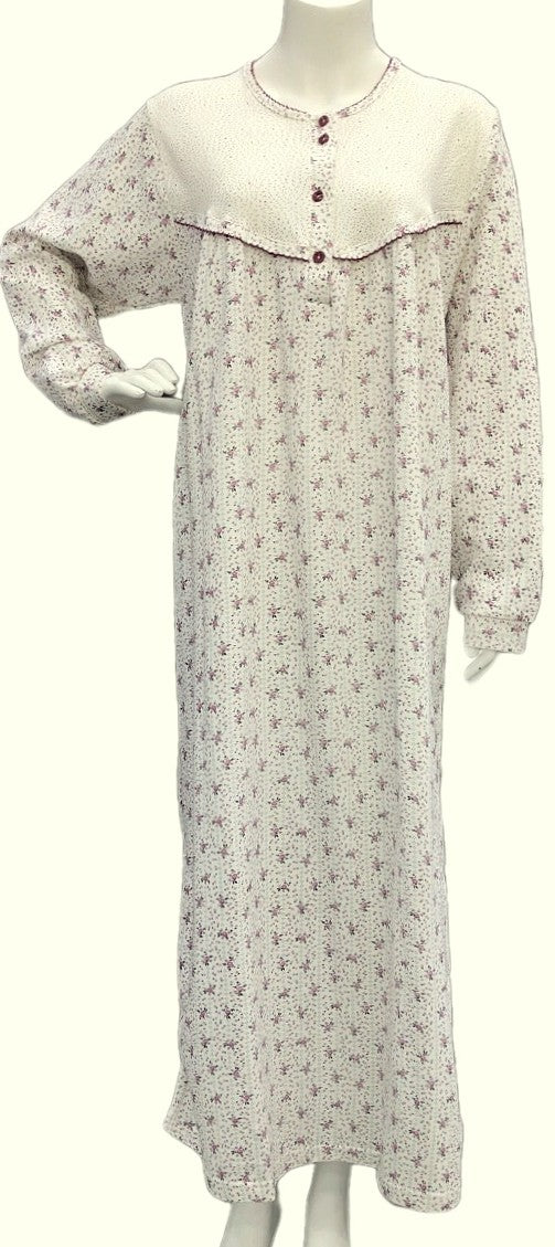 Women's long-sleeved cotton dress 806