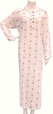 Women's long-sleeved cotton dress 132