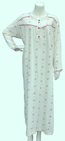 Women's long-sleeved cotton dress 132