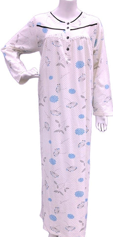 Women's long-sleeved cotton dress 1514