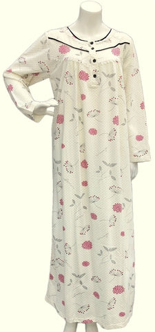 Women's long-sleeved cotton dress 1514