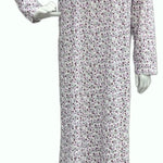 Women's long-sleeved cotton dress MAROON 134